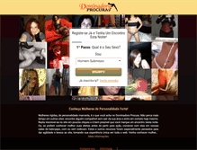 Tablet Screenshot of dominadoraprocura.com